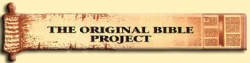 The  Original Bible Project 