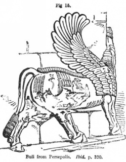 Picture of Winged Bull from Persepolis