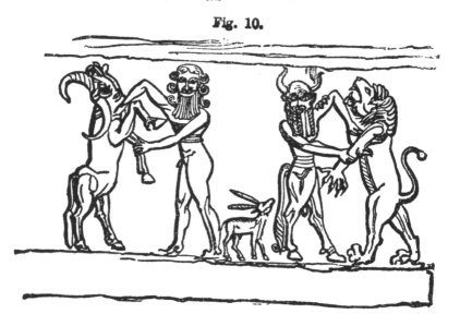 Picture of Assyrian Hercules or Zernebogus