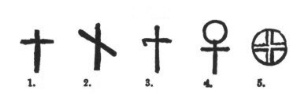 Picture of the Cruciform T or Tau of Ancient Nations
