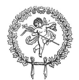 Picture of Cupid with Wine Cup and Ivy Garland of Bacchus