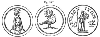 Picture of Dove and Olive Branch of Assyrian Juno