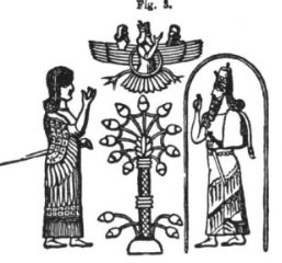 Picture of Triune Divinity of Ancient Assyria